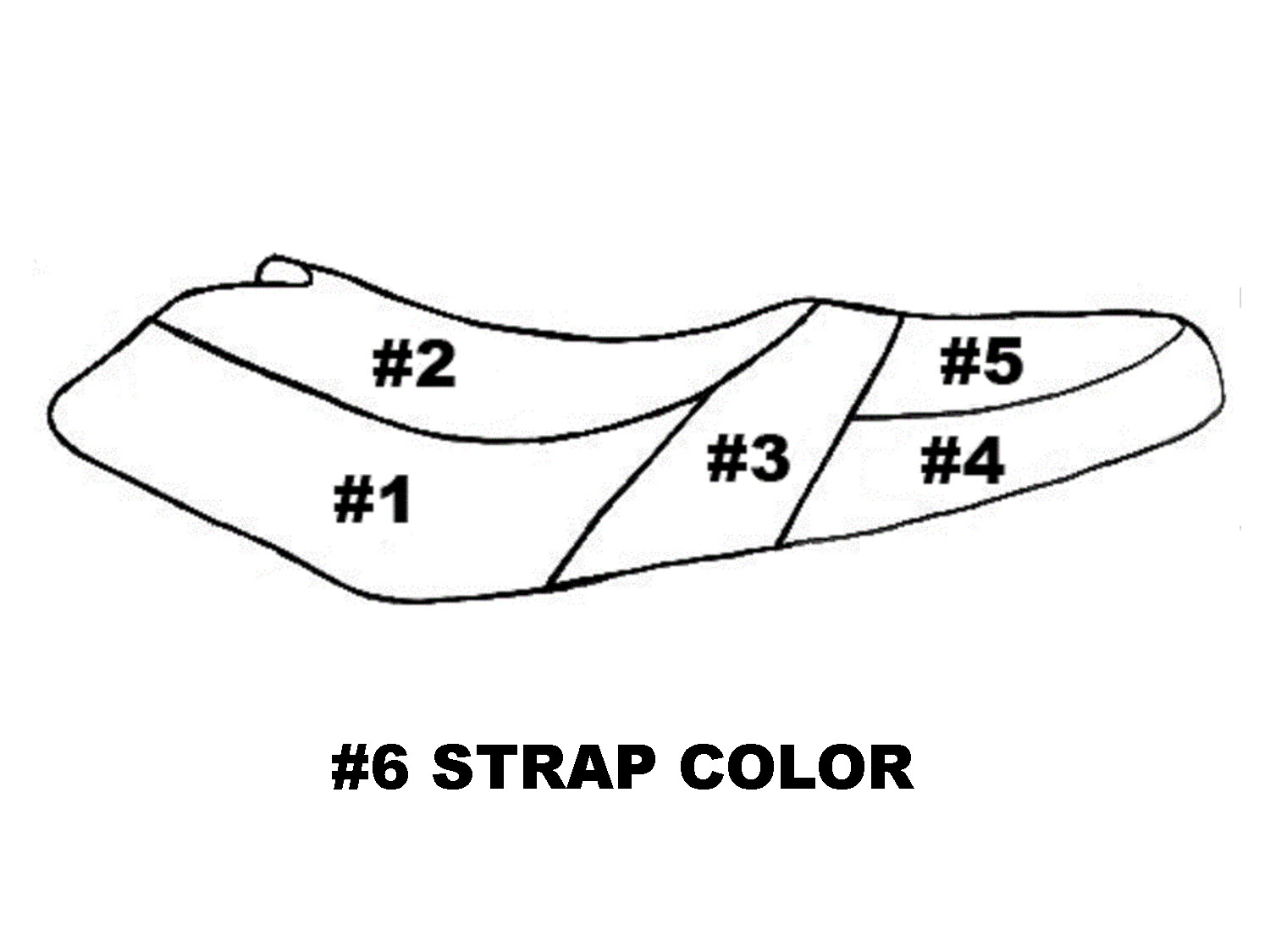 2000 2001 2002 2003 SEA DOO RX - DI - RXX JET SKI SEAT COVER - Image 3